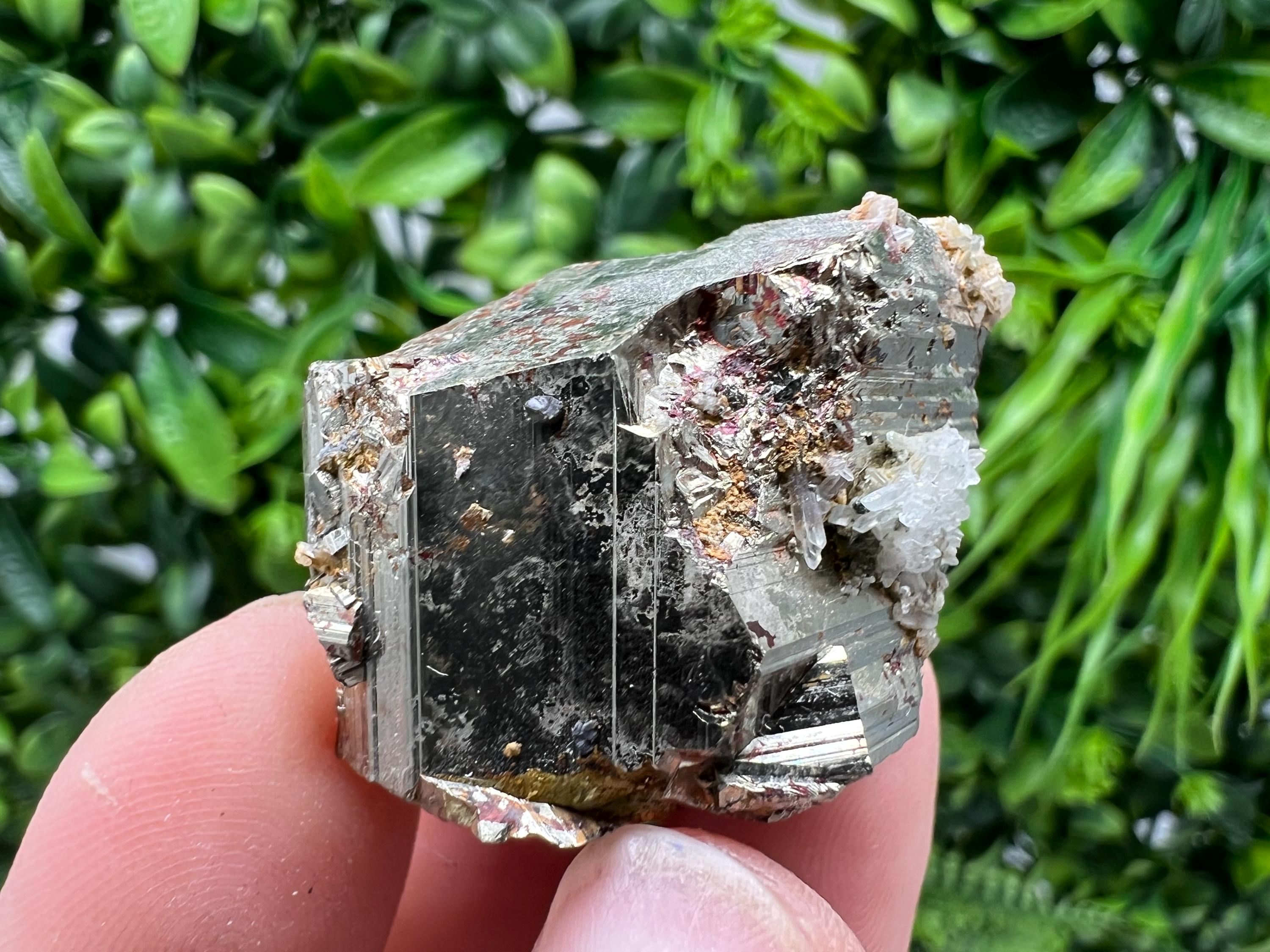 Rainbow Pyrite Cluster: Bulgarian Mineral Specimen, Home Decor