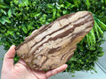 Landscape Jasper Slab – Polished Stone Slice, Natural Scenic Mineral Display