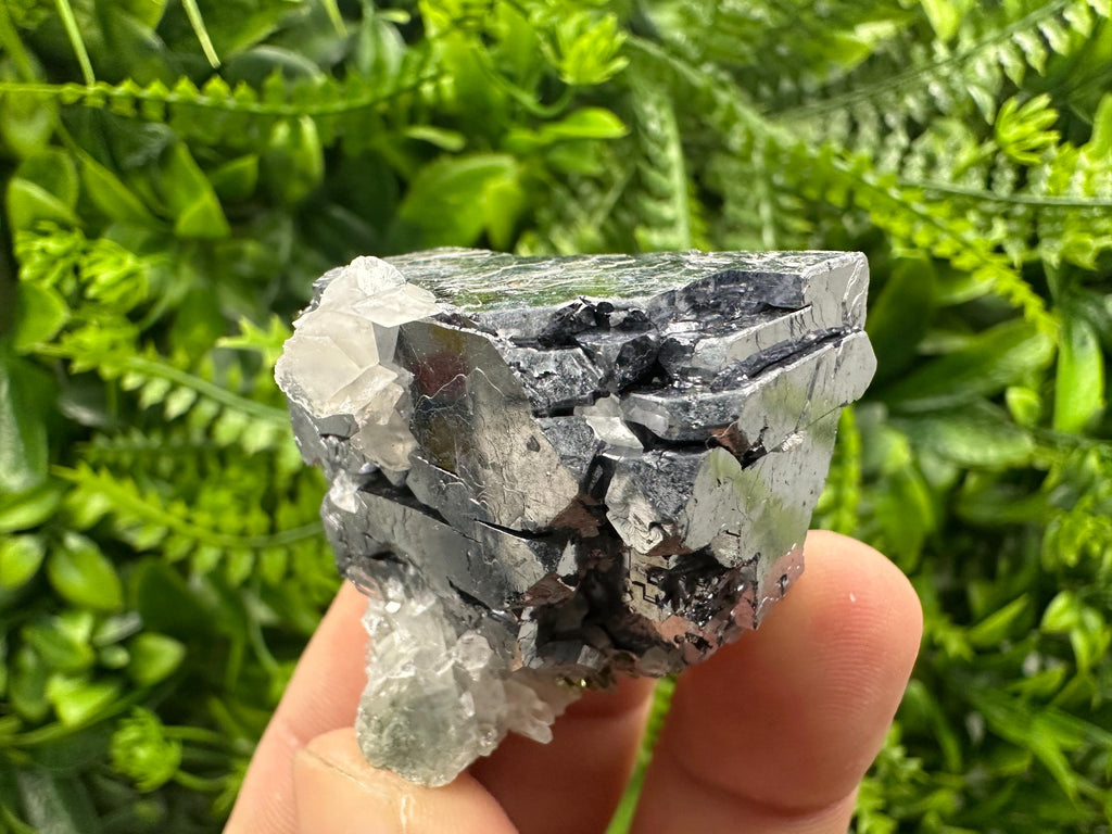 Quartz Galena Calcite Specimen: Borieva Mine, Bulgaria