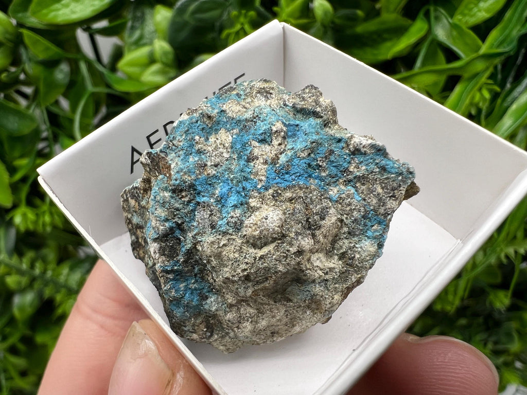 Rare Raw Aerinite Specimen: Mineral Collection Crystal from Spain