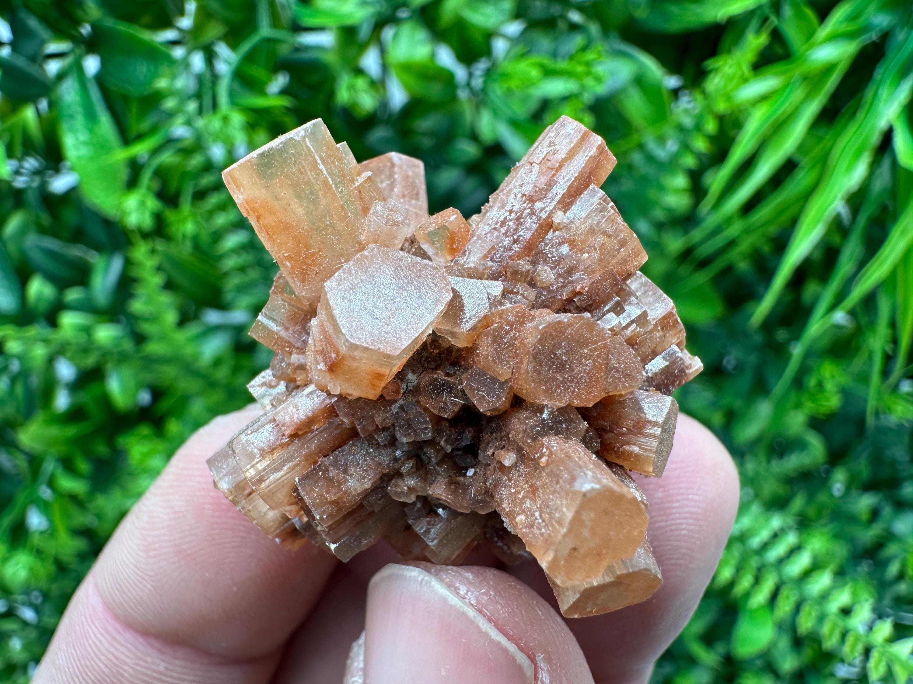 Moroccan Aragonite Sputnik Cluster: Raw Crystal Stone Decor