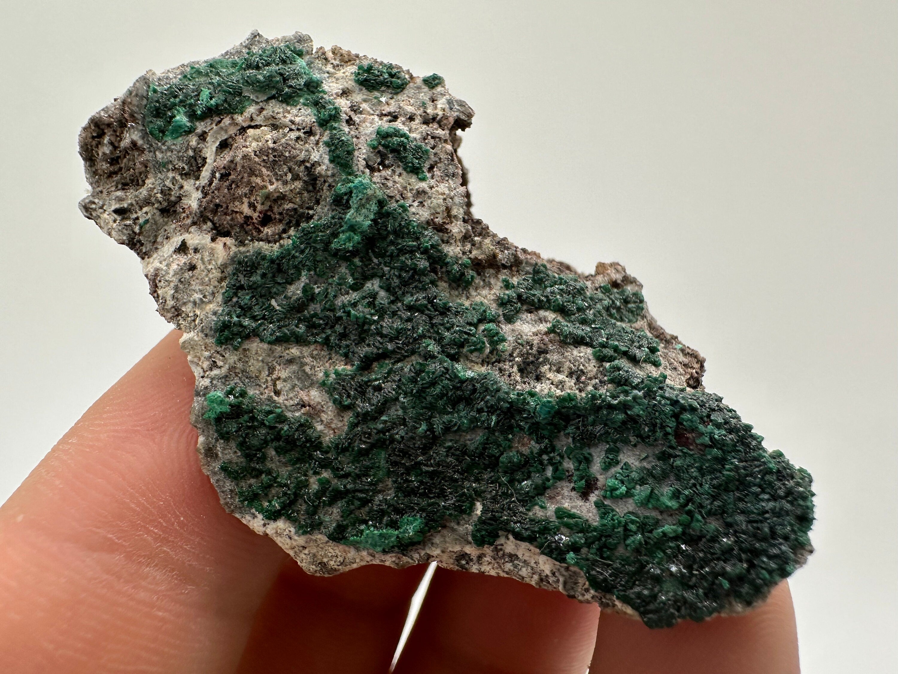 Green Malachite Crystal Specimen from Congo
