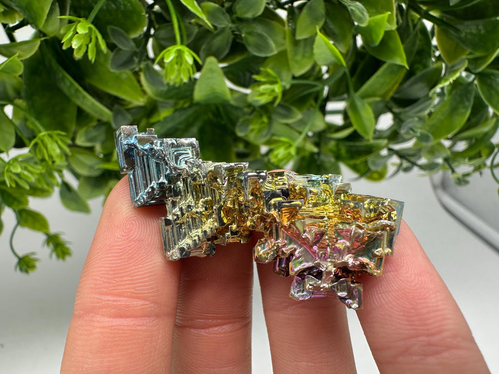 Rainbow Bismuth Crystal: Rare Gemstone Specimen,wholesale Bismuth