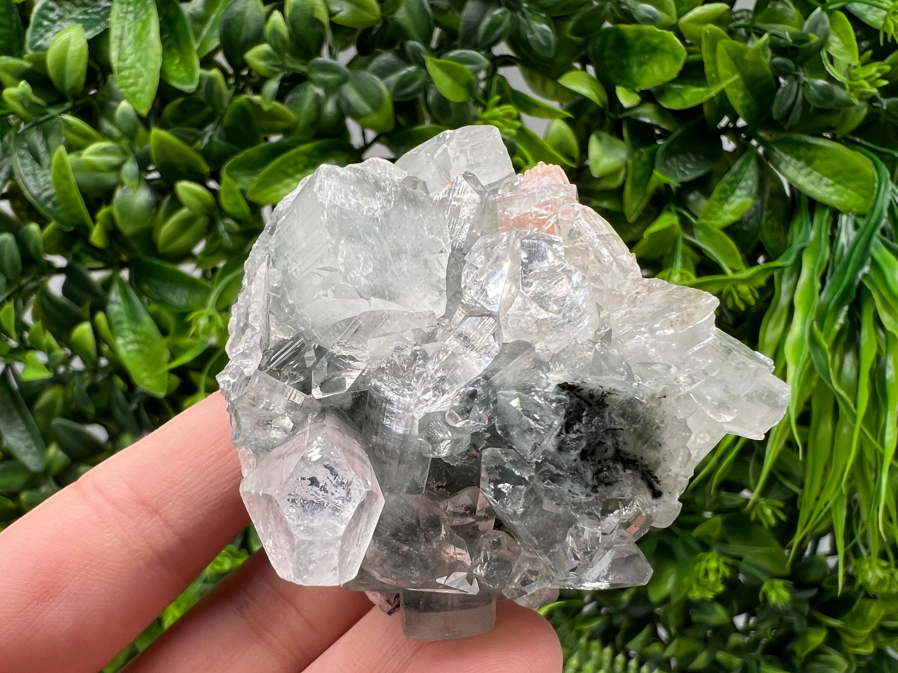 STUNNING Apophyllite,Stilbite,on CHALCEDONY,natural,collection minerals specimen,India ,Mineral,Crystal,Stone Mineral Specimen India Crystal
