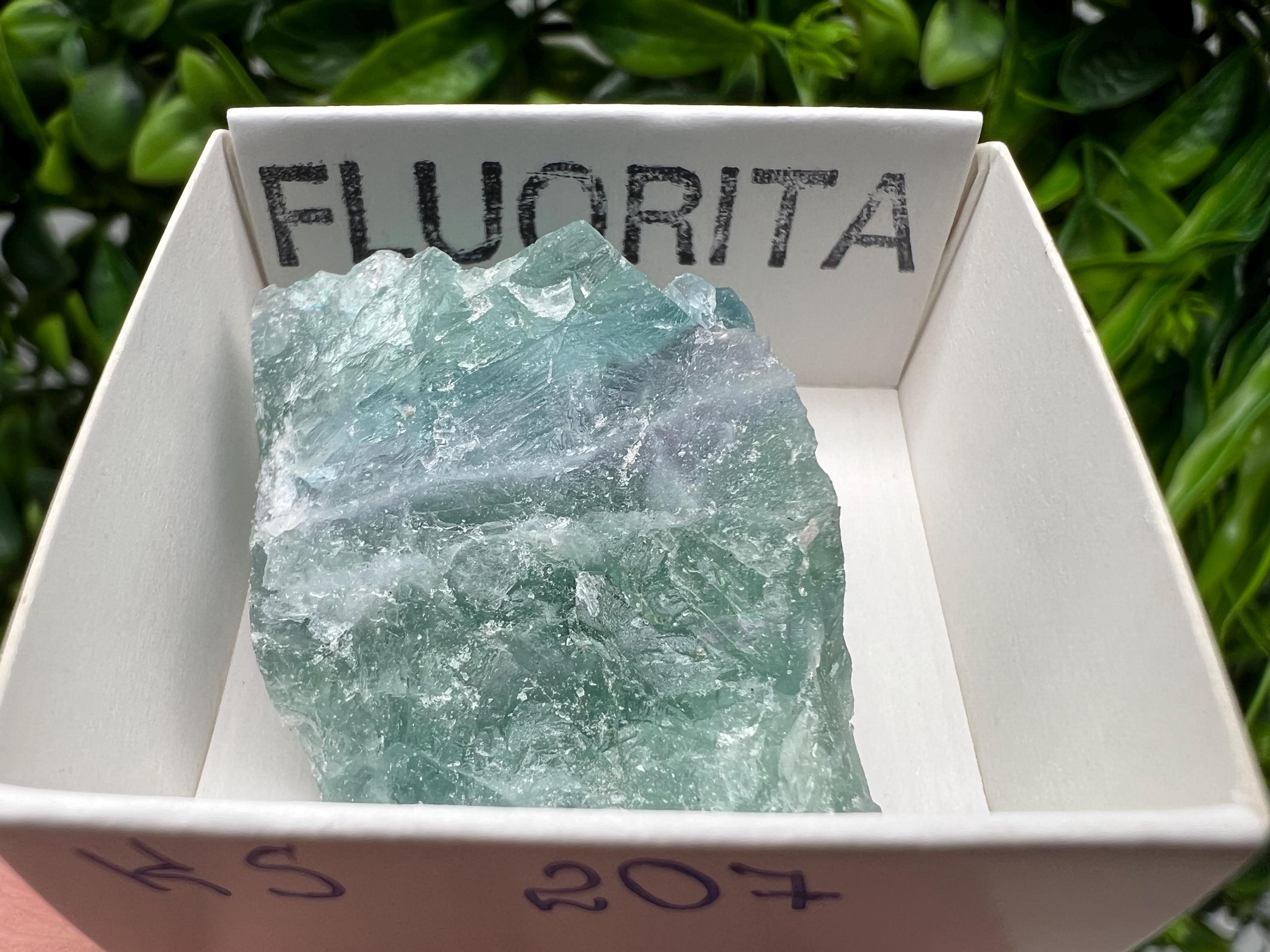 Rare Rainbow Fluorite Cube: Raw Crystal from Mexico, Vintage Meditation Stone
