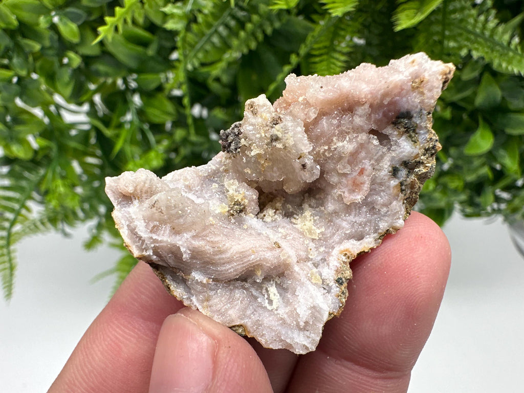 Moroccan Red Chalcedony Crystal Specimen: Rare Mineral Gift