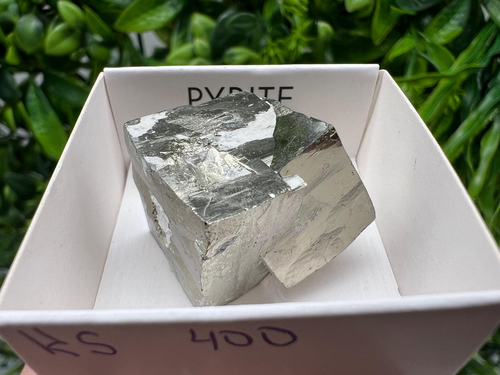 Navajun Pyrite Cube: Interjoined Gold Mineral Specimen, La Rioja Spain
