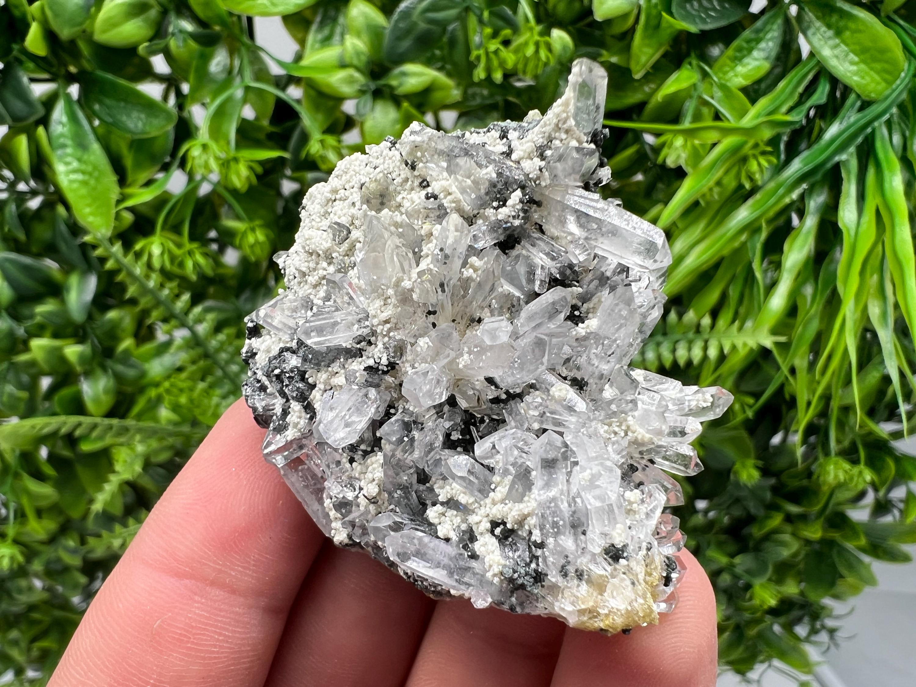Chlorite Epidote Quartz Mineral Specimen, Borieva Mine, Bulgaria