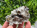 Wonderful Rainbow Pyrite,Sphalerite on Quartz from 9 th September mine,Madan,Bulgaria natural,collectibles mineral specimen,home decor stone