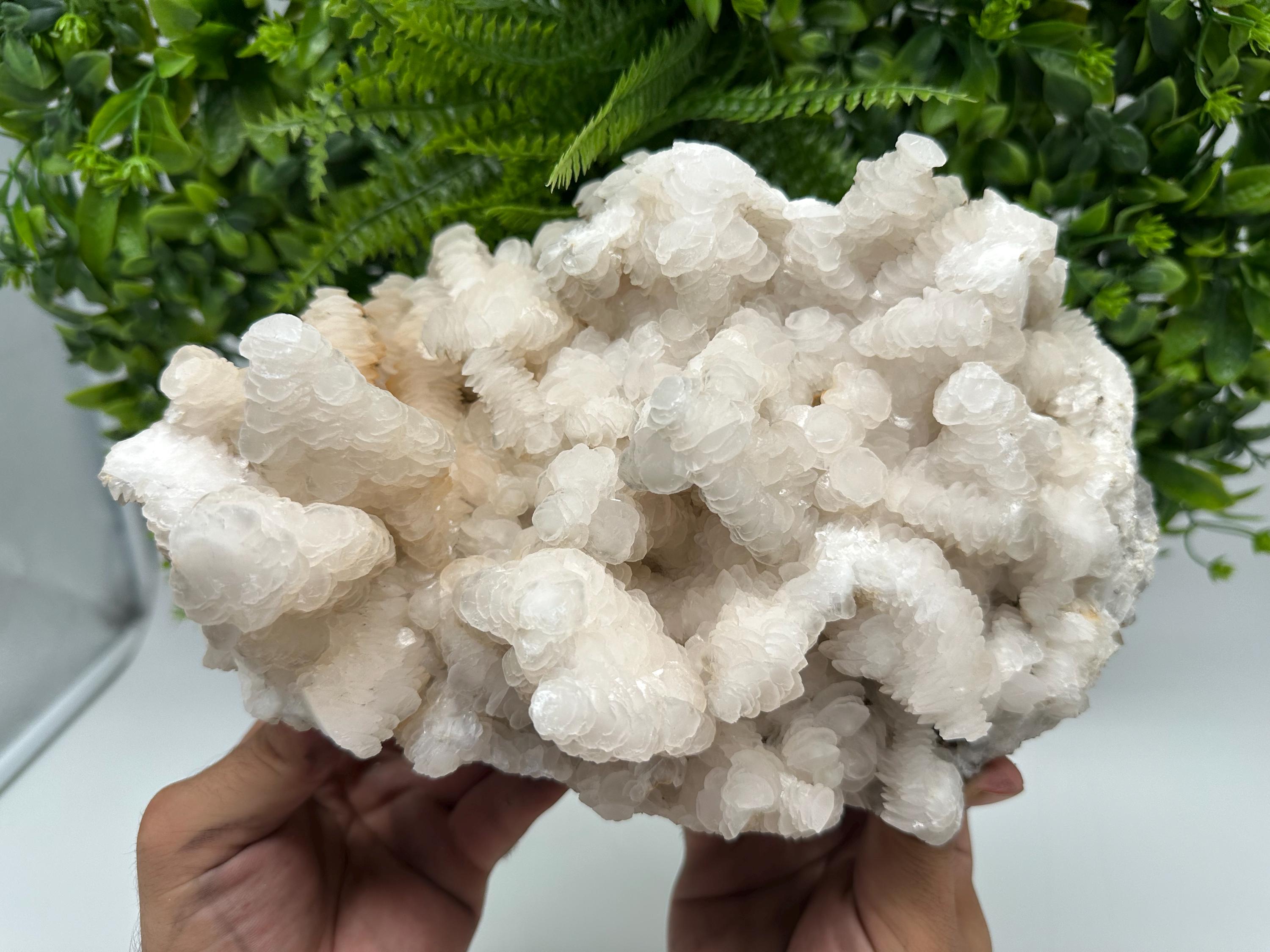 UV Fluorescent Calcite Cluster, Natural Mineral Specimen, Borieva Bulgaria