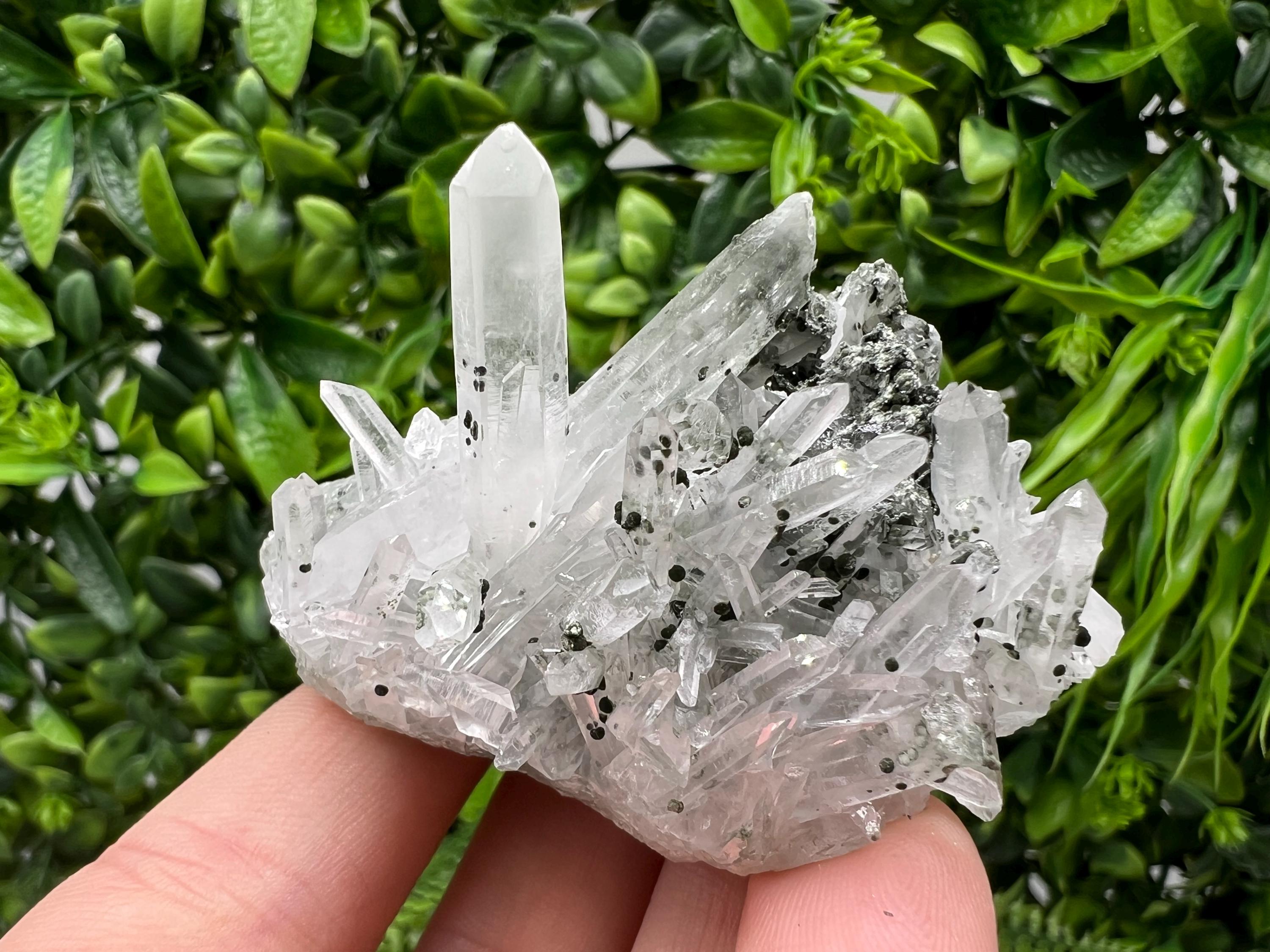 Stunning Transparent Quartz,from Borieva mine,natural collection mineral specimen rare crystal,home decor crystal,quartz cluster,Quartz,gift