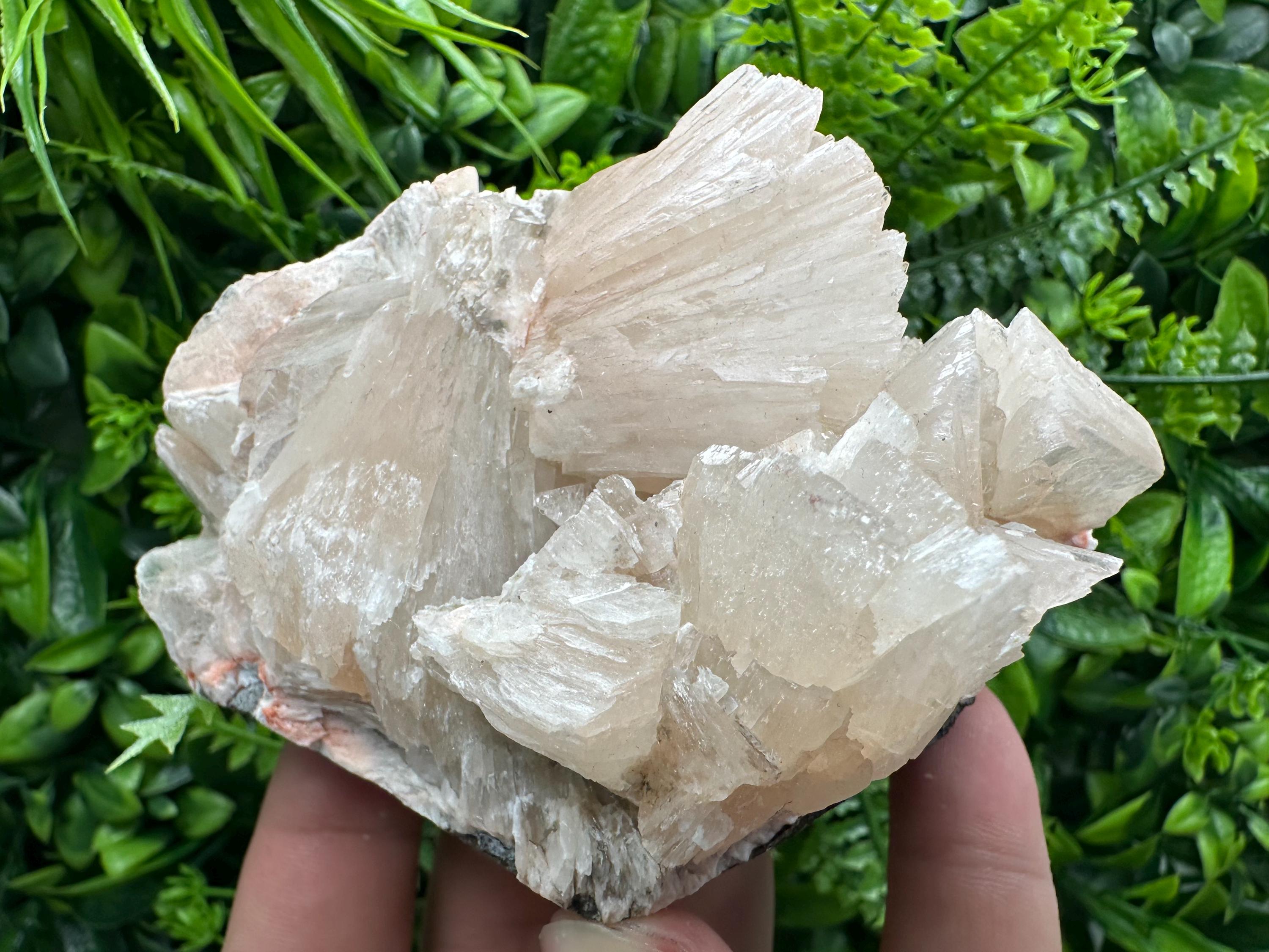 Stilbite on Matrix, Natural Crystal Mineral Specimen, India