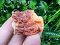 Red Vanadinite on Barite from Marocco,crystal minerals Speciment cluster Vanadinite crystal Vanadinite Geology Vanadinite cluster minerals