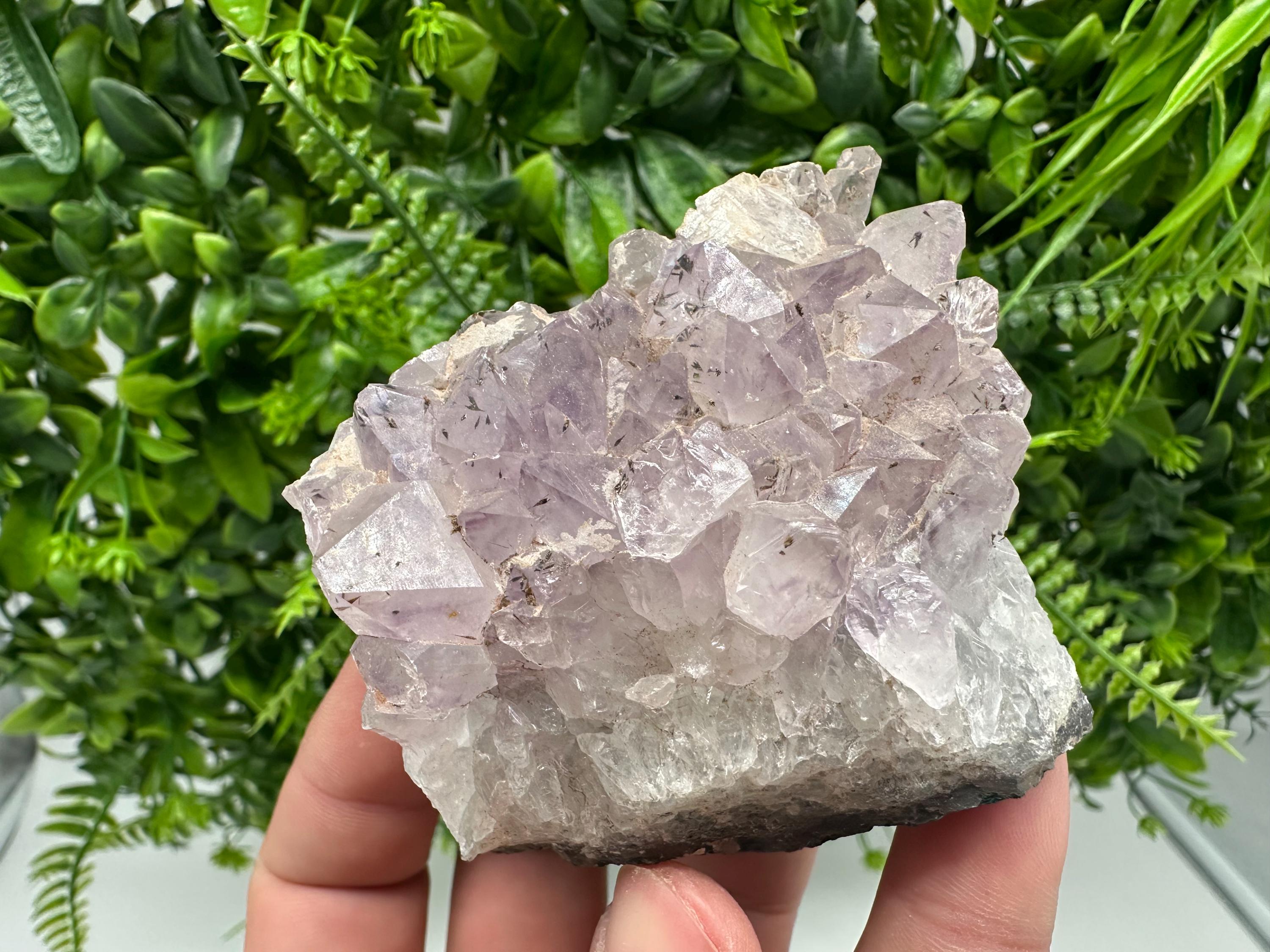 Brazilian Amethyst Crystal Cluster Specimen, Purple Quartz