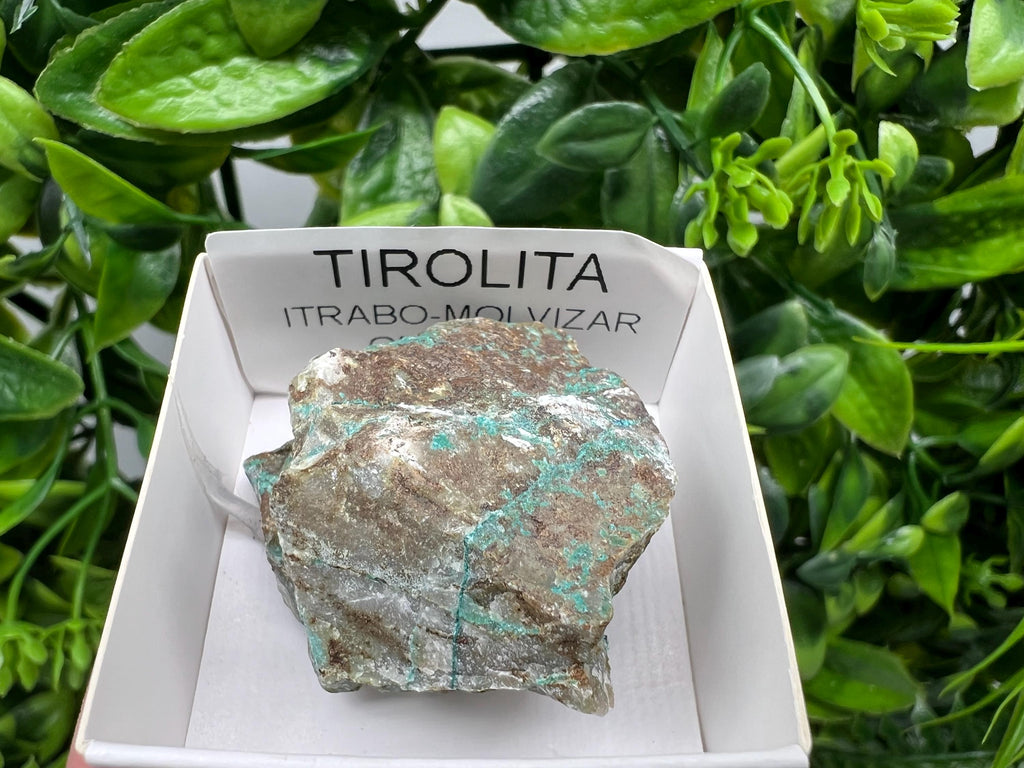 Rare Raw Tirolite Mineral Specimen: Granada, Spain (3.5/3.5cm)