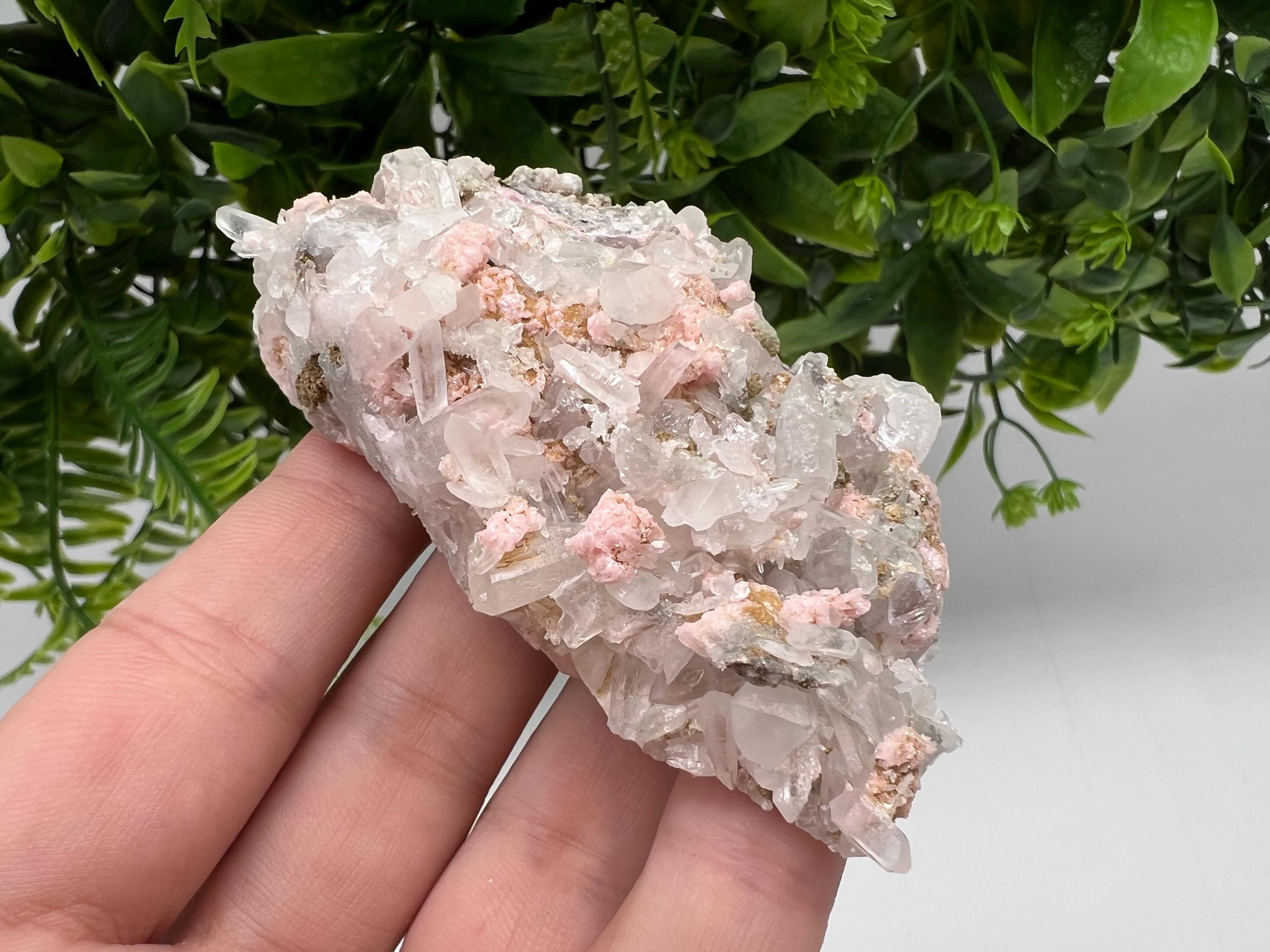 Pink Rhodochrosite Mineral Specimen, Starnica Mine, Bulgaria