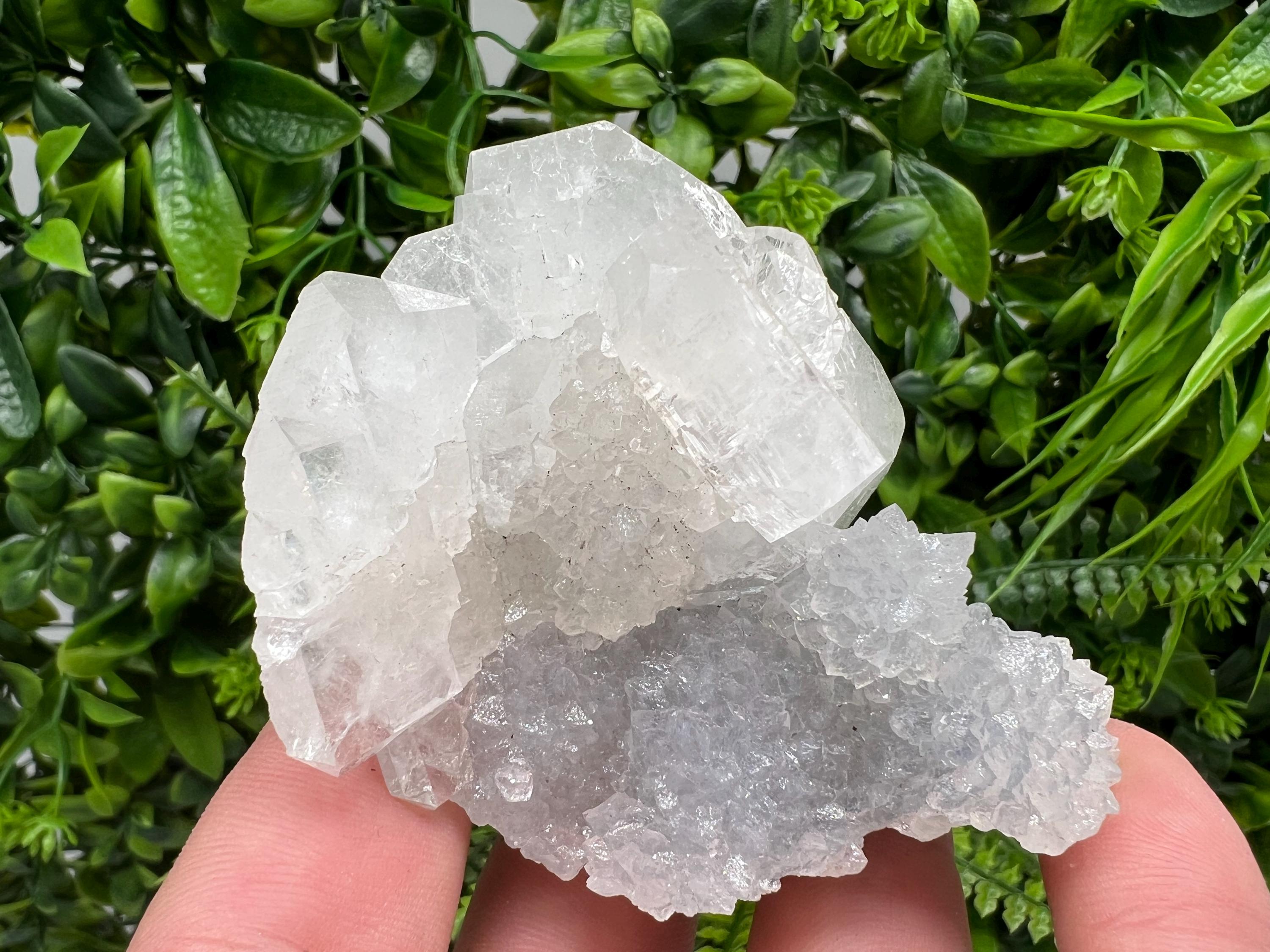 STUNNING Transparent Apophyllite on Chalcedony,natural, collection minerals specimen,India Minerals,Crystal, Stone Mineral Specimens India