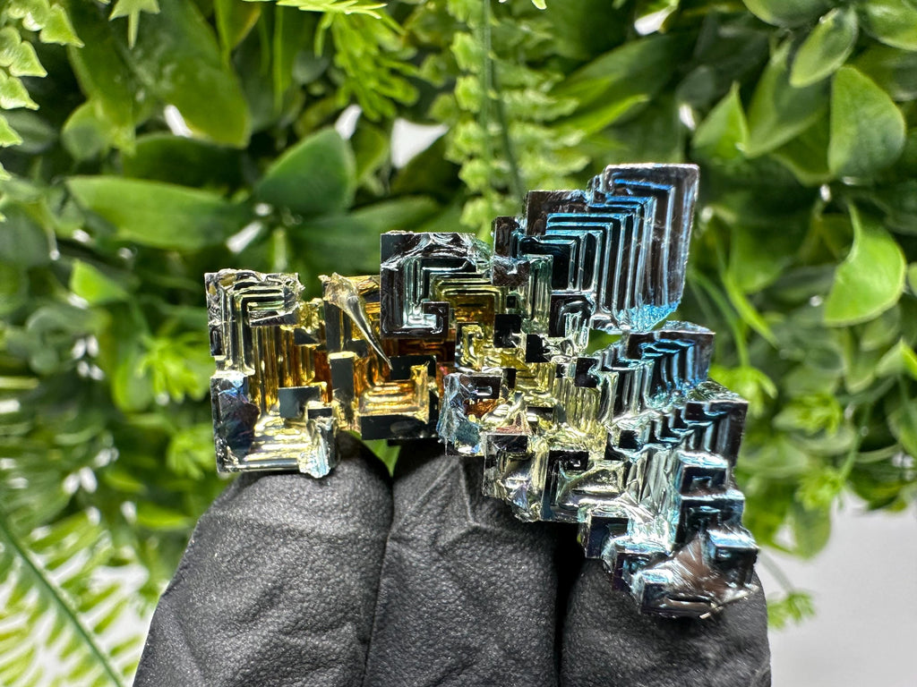 Rainbow Bismuth Crystal: Rare Gemstone Specimen,wholesale Bismuth