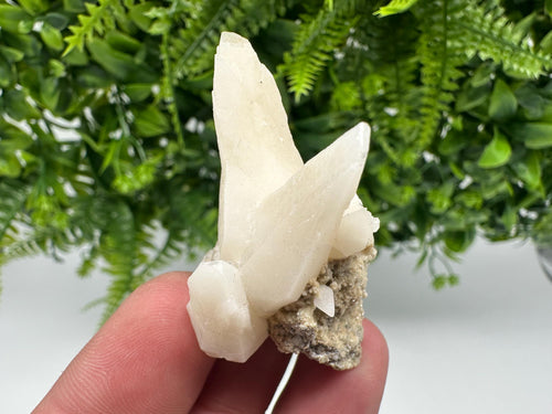 Calcite on Aragonite: Rare Healing Crystal from Bulgaria
