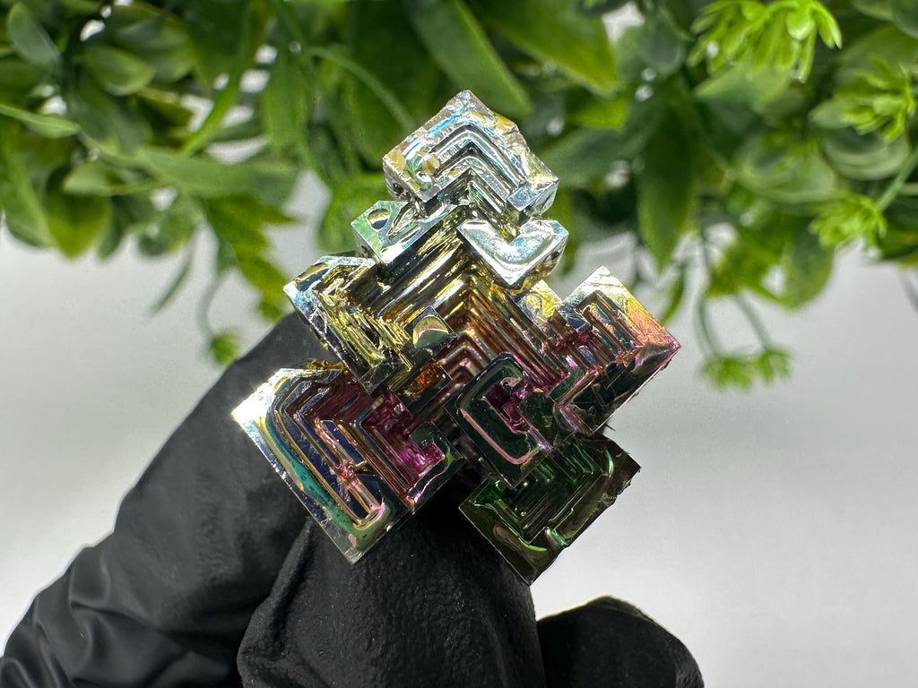 Rainbow Bismuth Crystal: Rare Gemstone Specimen,wholesale Bismuth