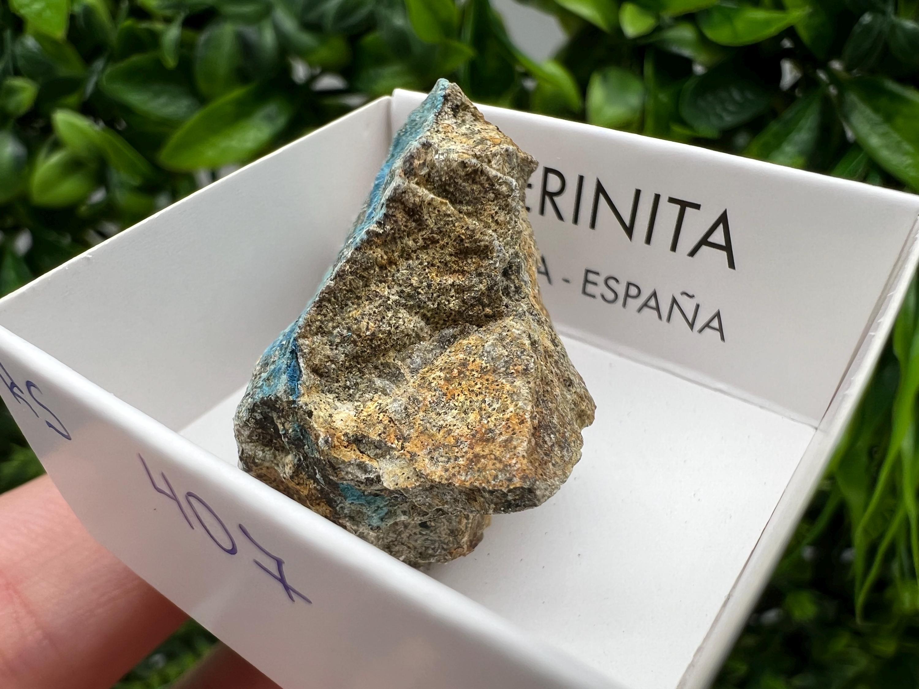 Rare Raw Aerinite Mineral Specimen: Lleida, Spain