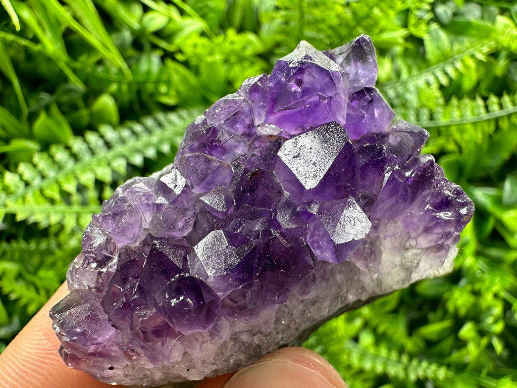 Uruguay Amethyst Cluster: Purple Quartz Crystal, Home Decor