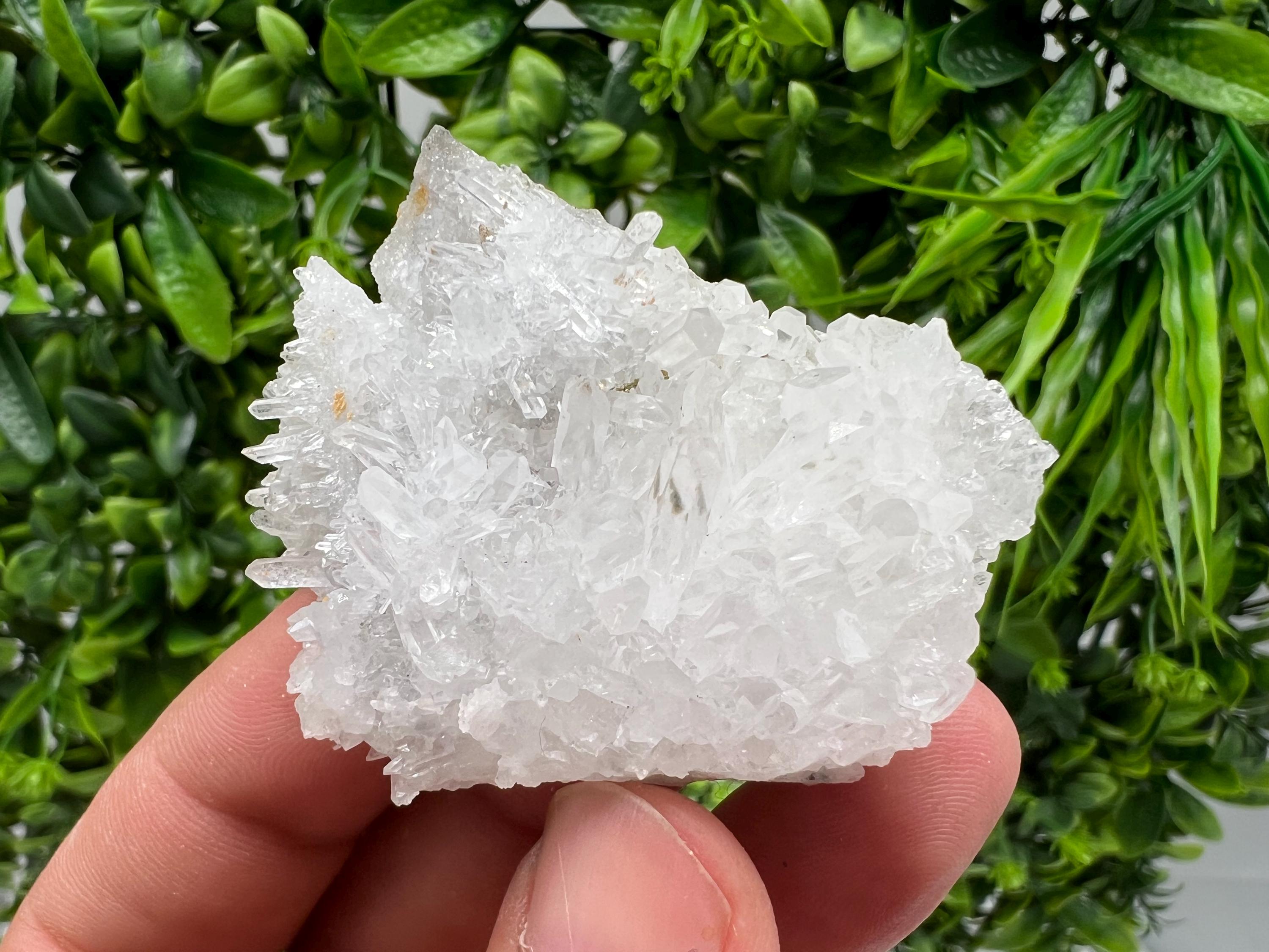 Wonderful Transparent Quartz on Chlorite Matrix,From Borieva mine,Madan,Bulgaria,Quartz,Quartz crystal,mineral specimen,collection quartz