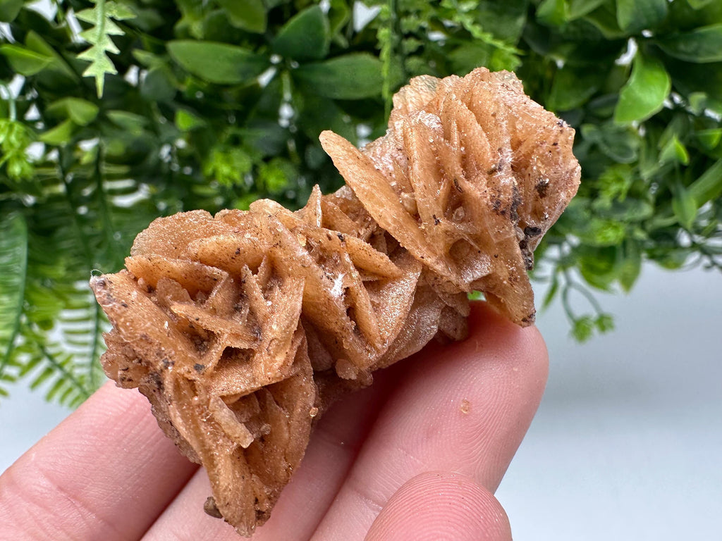 Natural Desert Rose Crystal - Root Chakra Healing Selenite Brown Stone - Vitality & Creativity Boost - Spiritual Gift for Home Decor,mineral