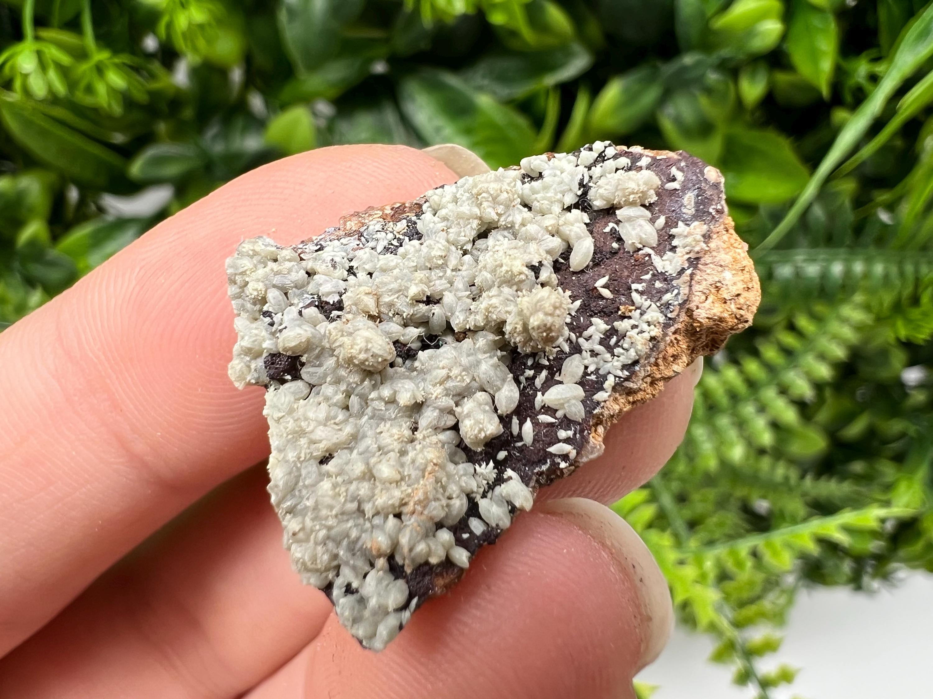Rare Green/Yellow Pyromorphite and Hematite,on Quartz,from Bulgaria,Madjarovo mine, Natural Mineral ,Healing stone ,top collection,rock