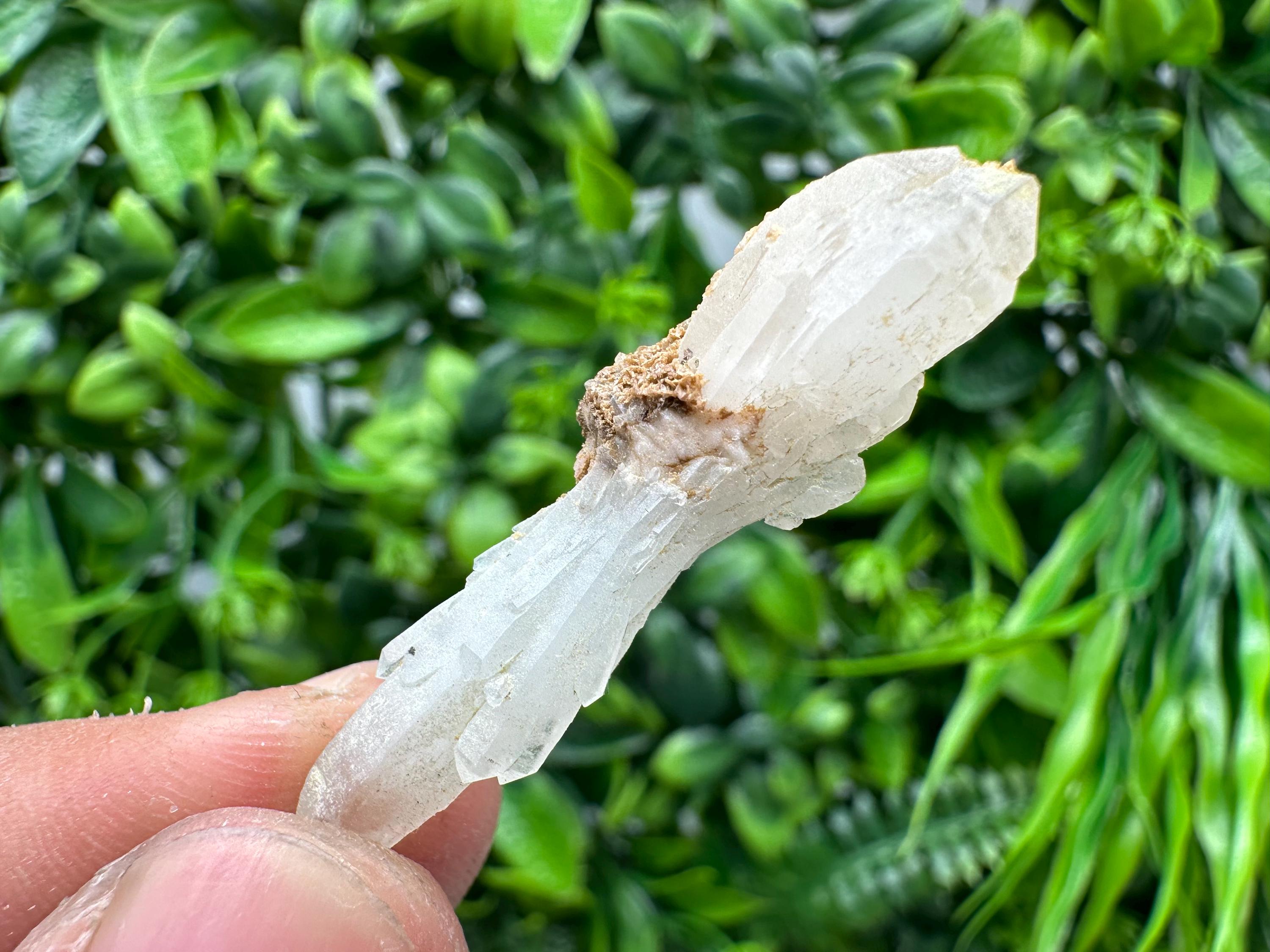 Quartz with Limonite: Natural Crystal Home Decor (4.5cm)