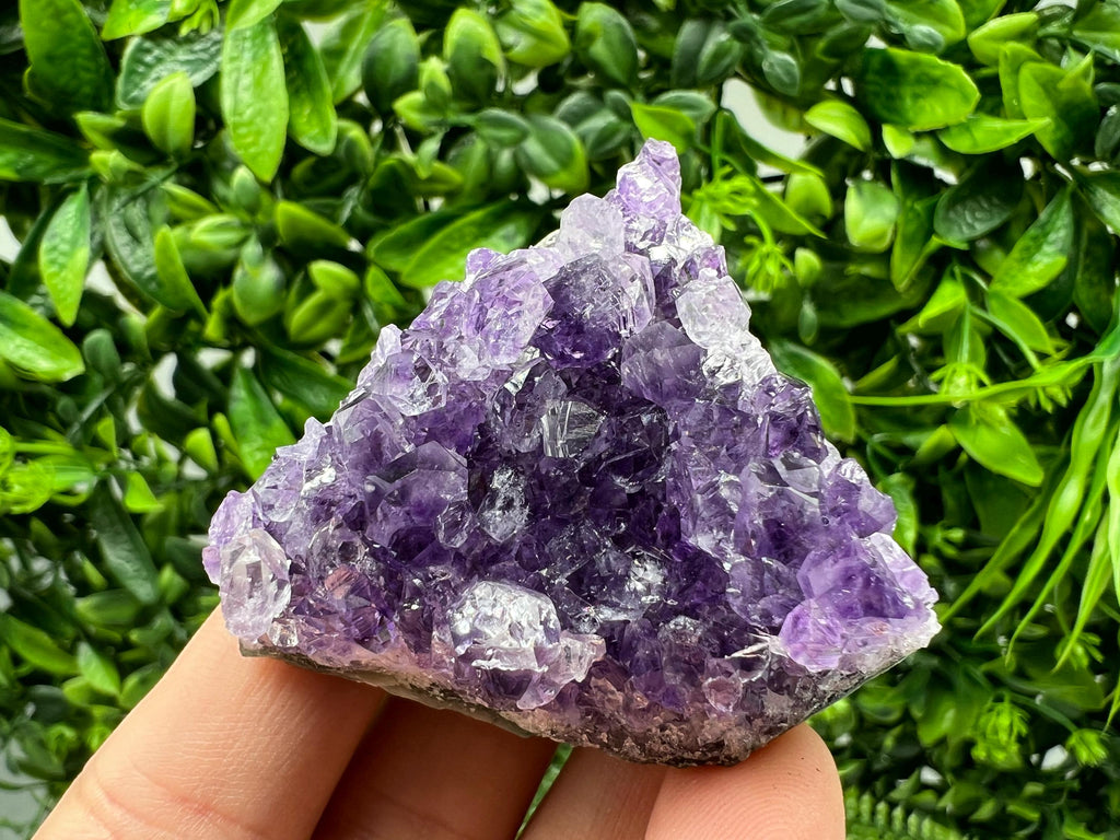 Purple Amethyst Crystal from Uruguay: Home Decor, Energy Stone
