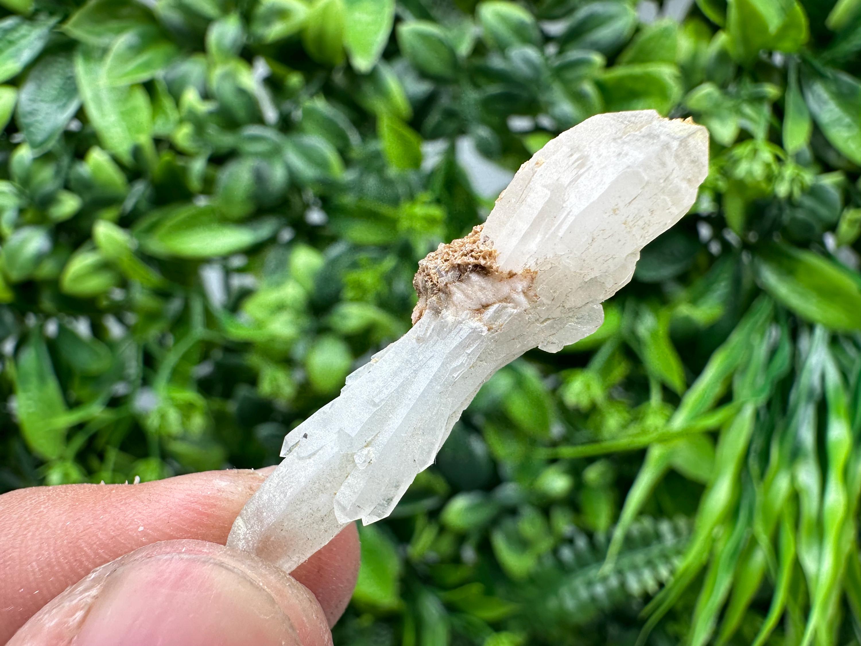 Quartz with Limonite: Natural Crystal Home Decor (4.5cm)