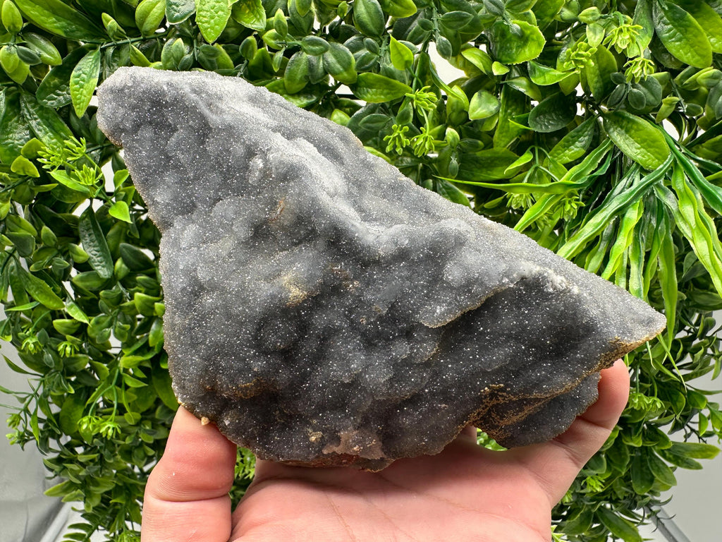 Chalcedony Quartz with Chlorite Cluster, Madan Bulgaria