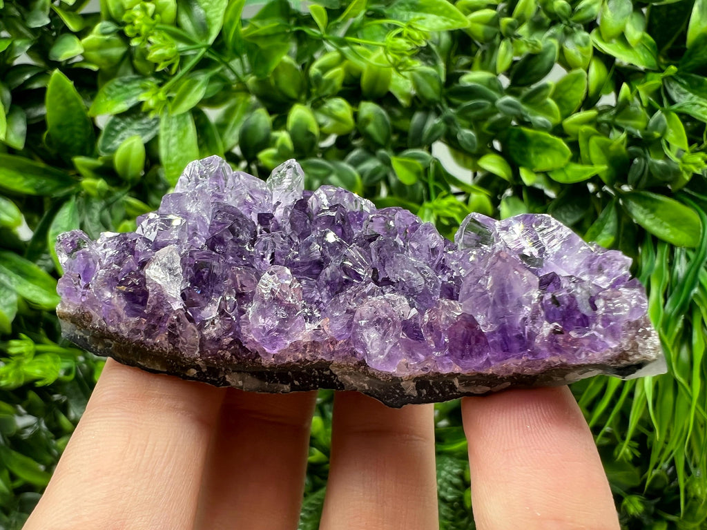 Uruguay Amethyst Cluster, Purple Crystal Home Decor, 55 grams