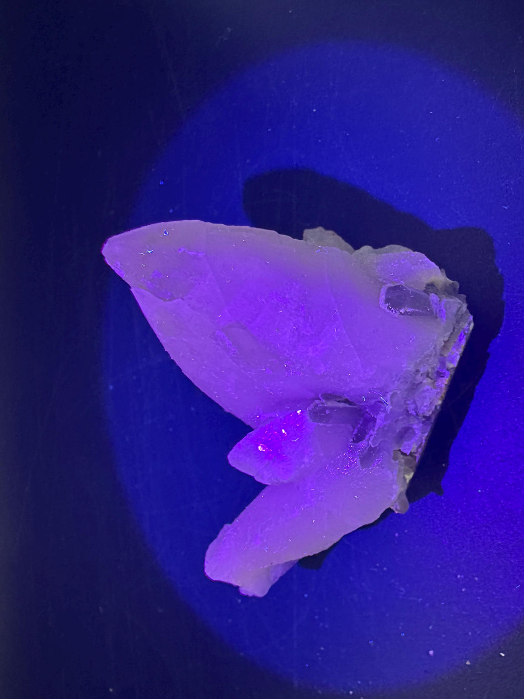 Calcite on Aragonite: Djurcovo Mine, Bulgaria Crystal