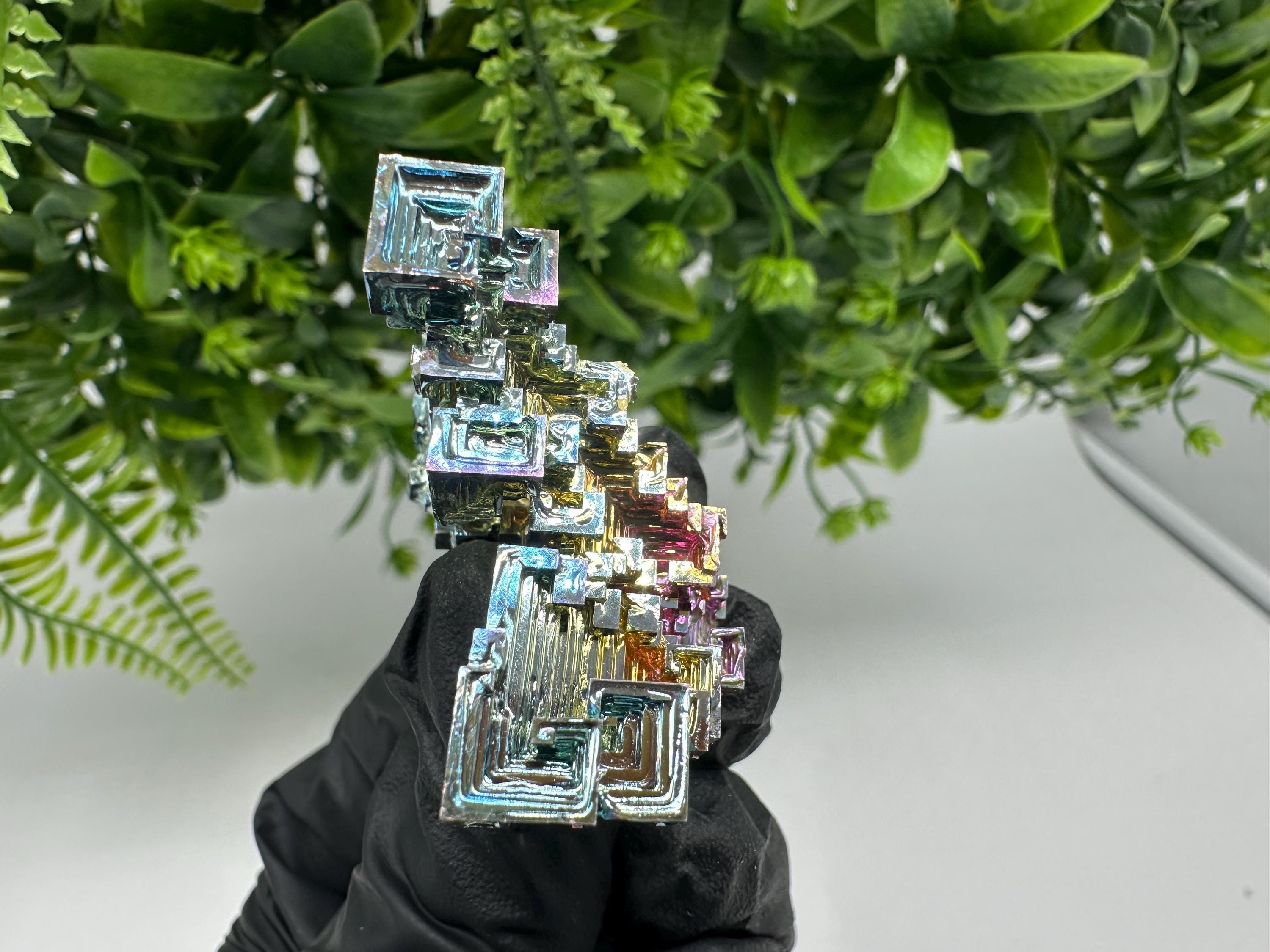 Rainbow Bismuth Crystal: Rare Gemstone Specimen,wholesale Bismuth