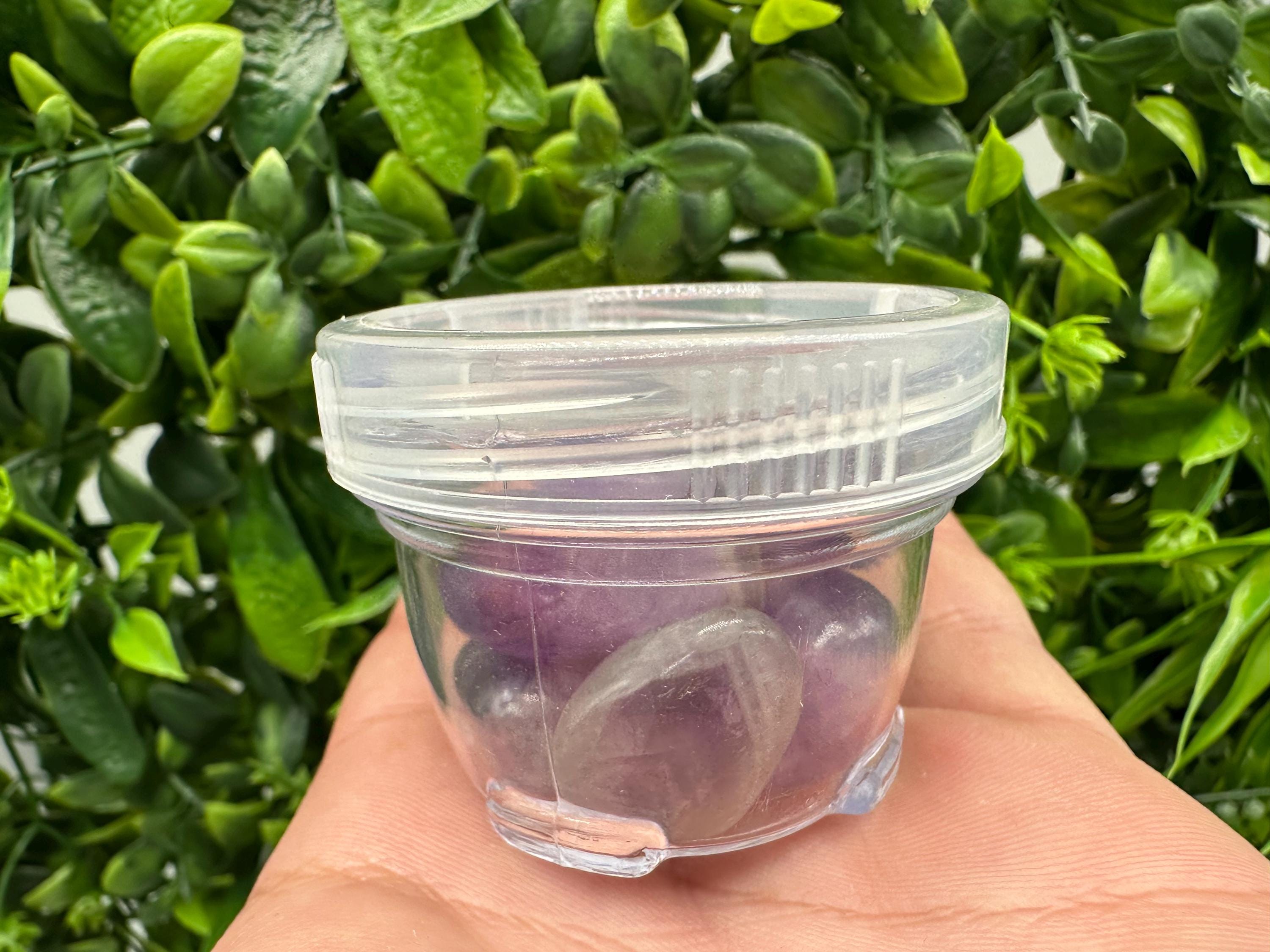 Amethyst Tumbled Stones: Healing Crystals, Zodiac Gems