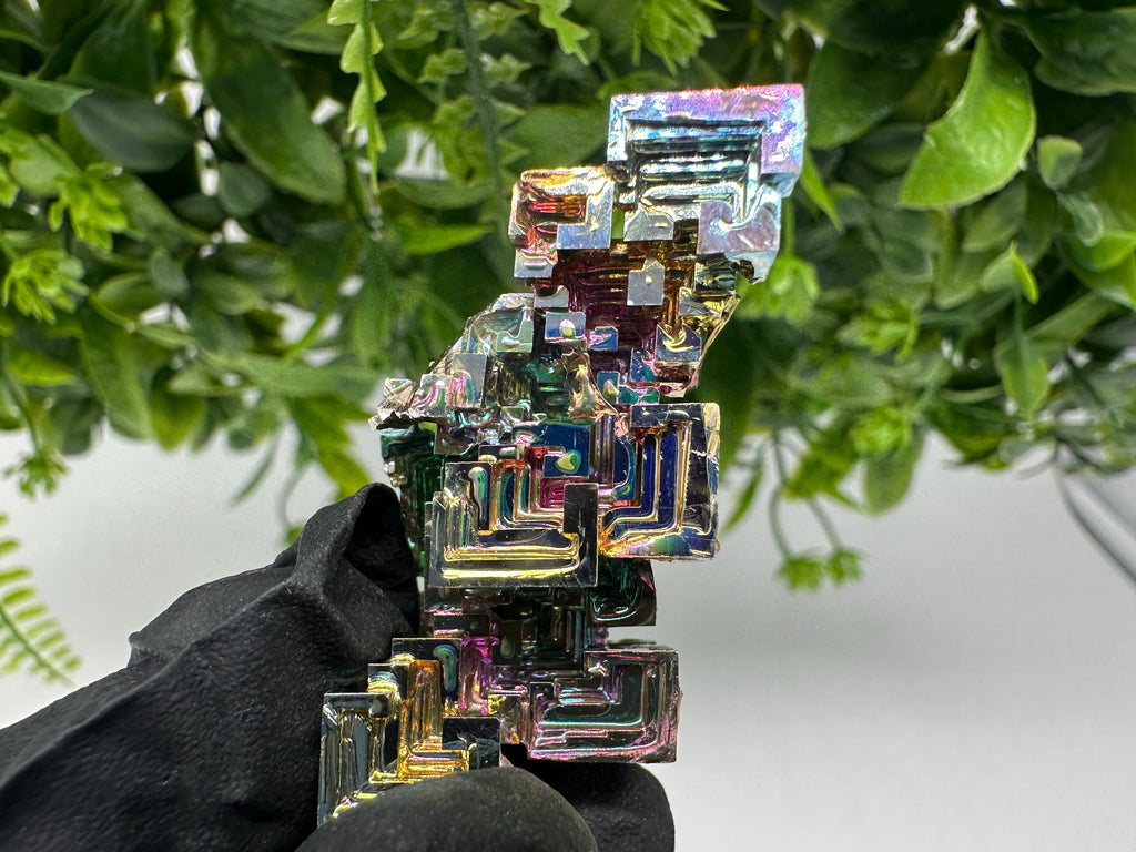 Rainbow Bismuth Crystal: Rare Gemstone Specimen,wholesale Bismuth