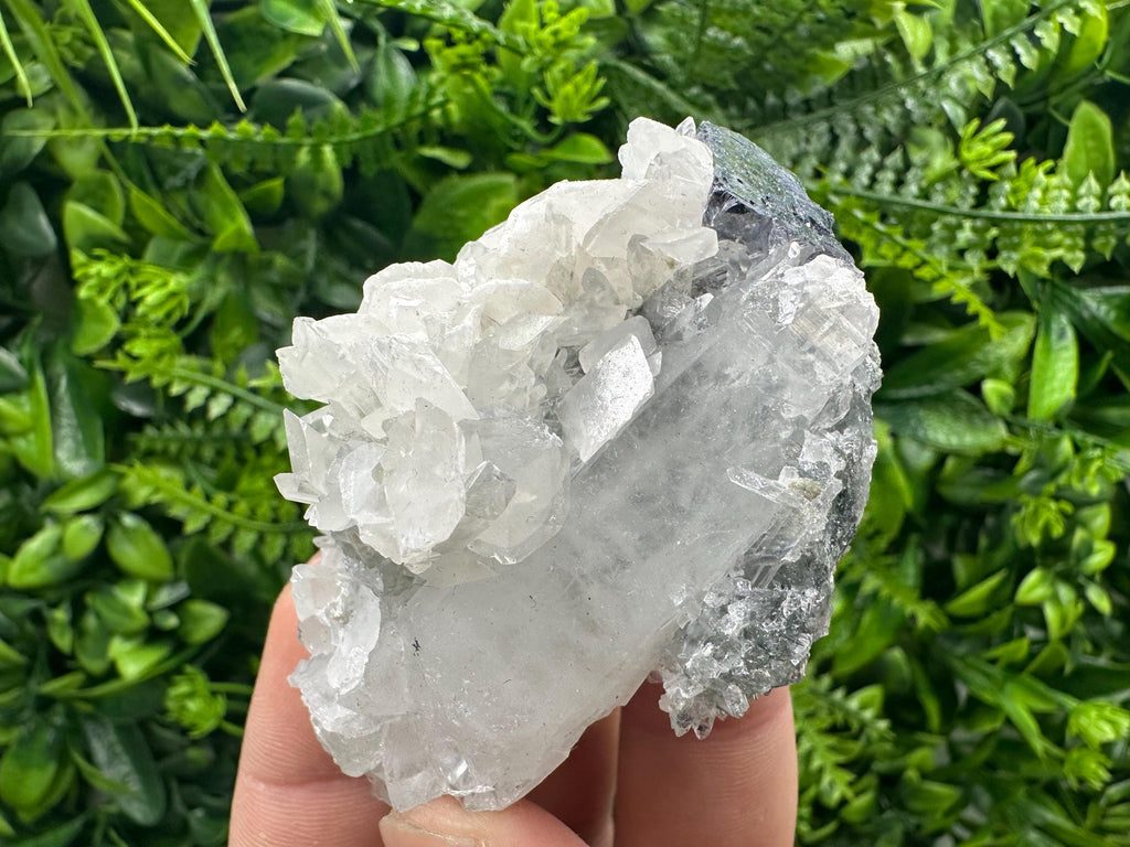 Quartz Galena Calcite Specimen: Borieva Mine, Bulgaria
