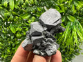 Shiny Galena Cluster from Borieva Mine, Bulgaria