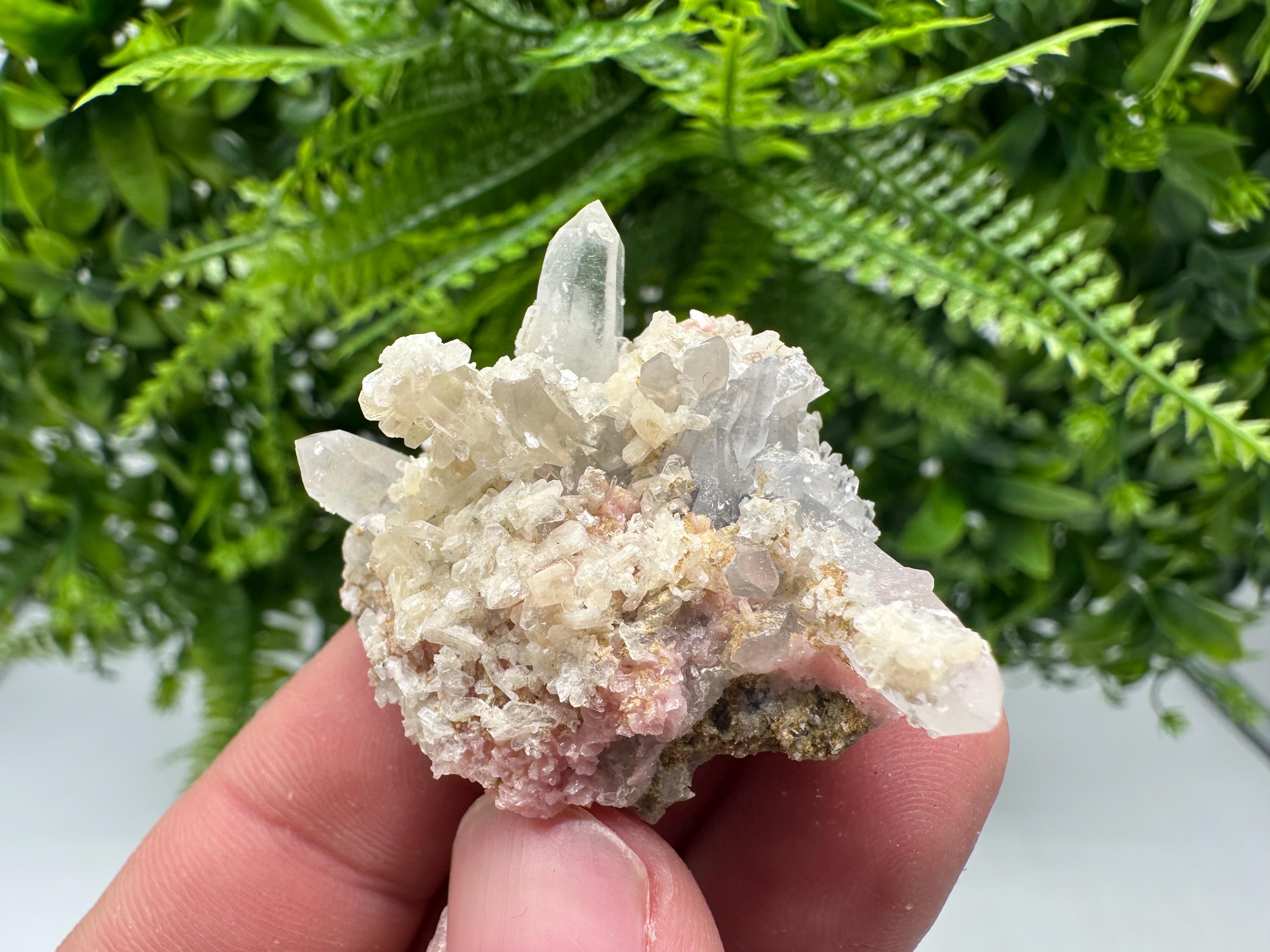 Pink Rhodochrosite Mineral Specimen, Starnica Mine, Bulgaria