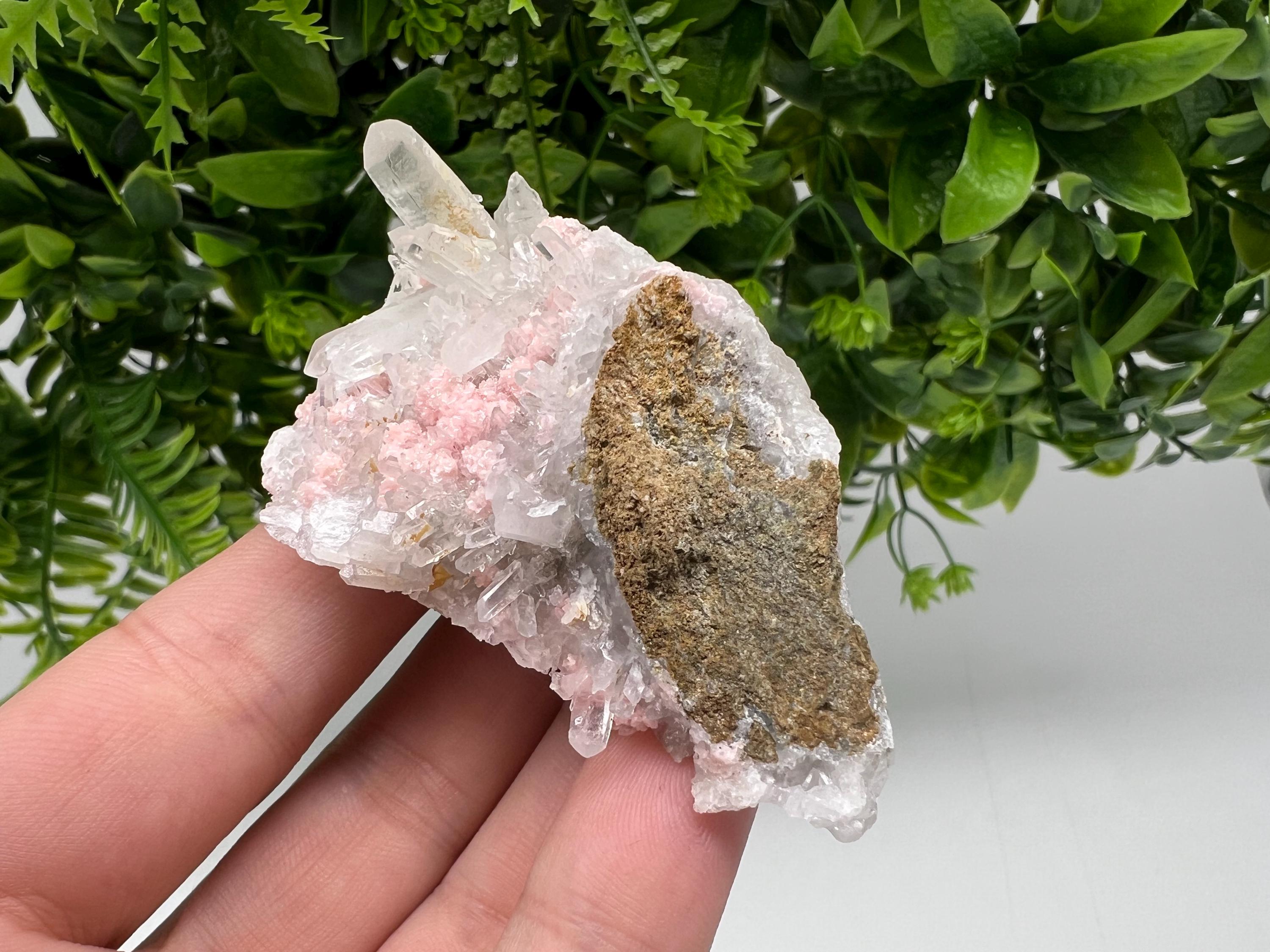 Pink Rhodochrosite Crystal, Starnica Mine Bulgaria