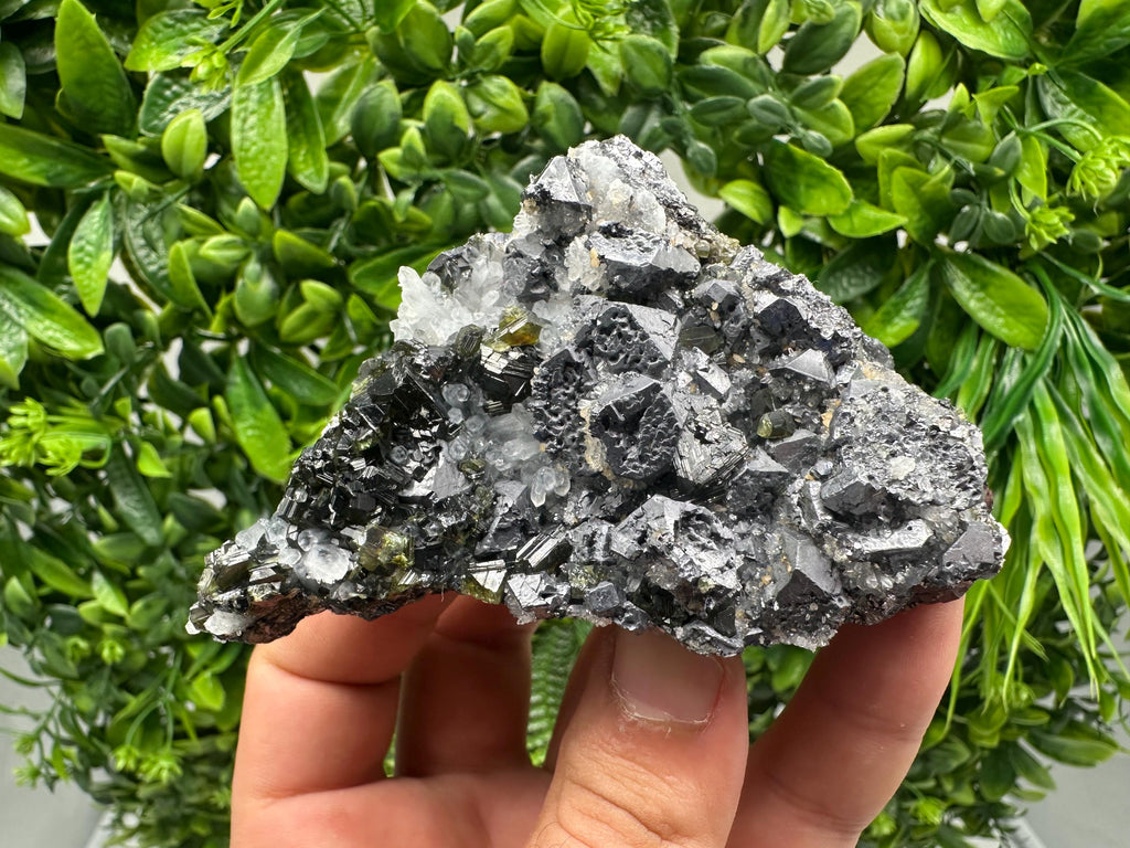 Rare Galena, Sphalerite, Pyrite Mineral Specimen, Bulgaria