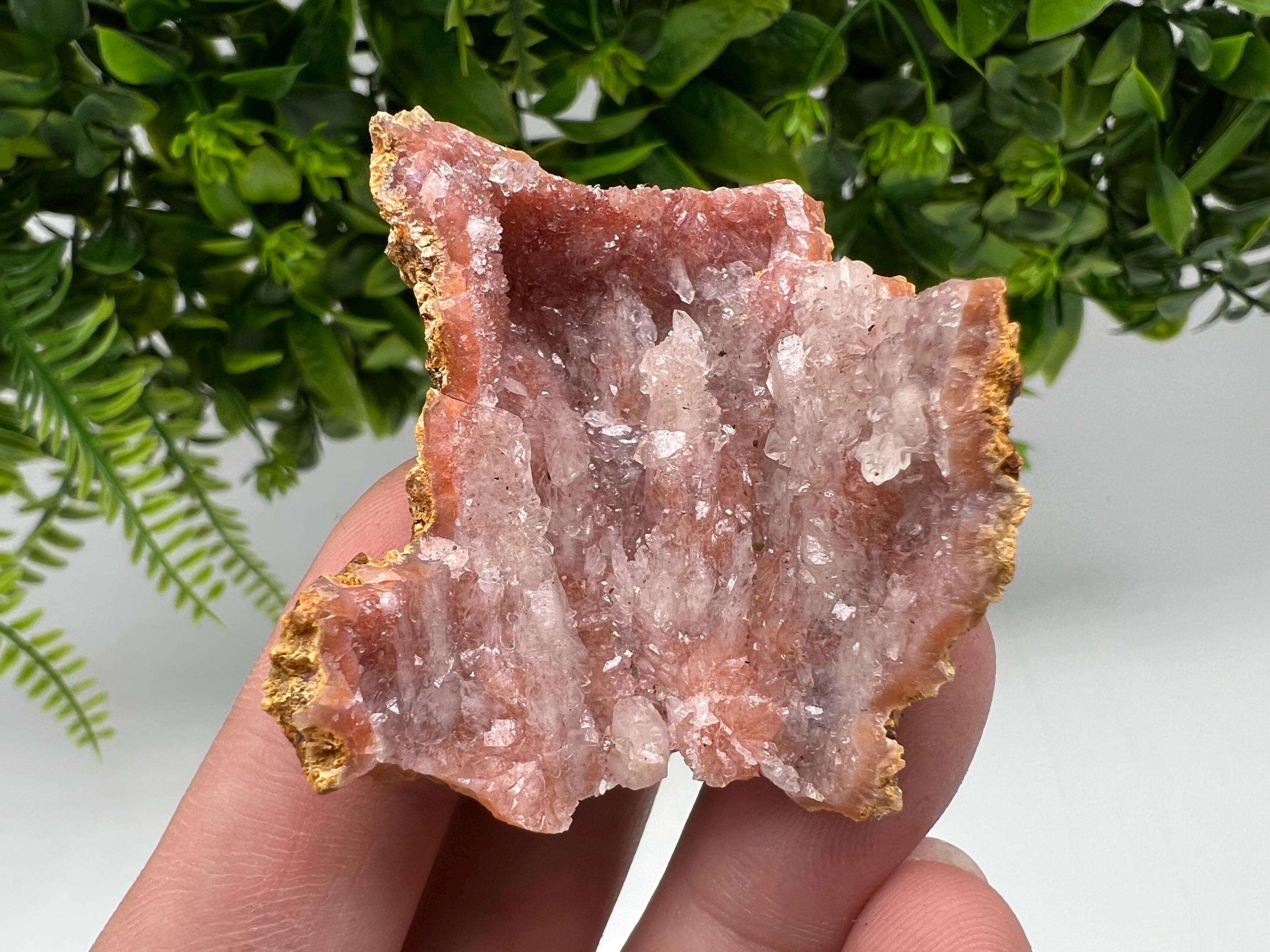 Moroccan Red Chalcedony Crystal, Mineral Specimen, Souvenir Gift