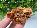 Red Vanadinite on Barite from Marocco,crystal minerals Speciment cluster Vanadinite crystal Vanadinite Geology Vanadinite cluster minerals