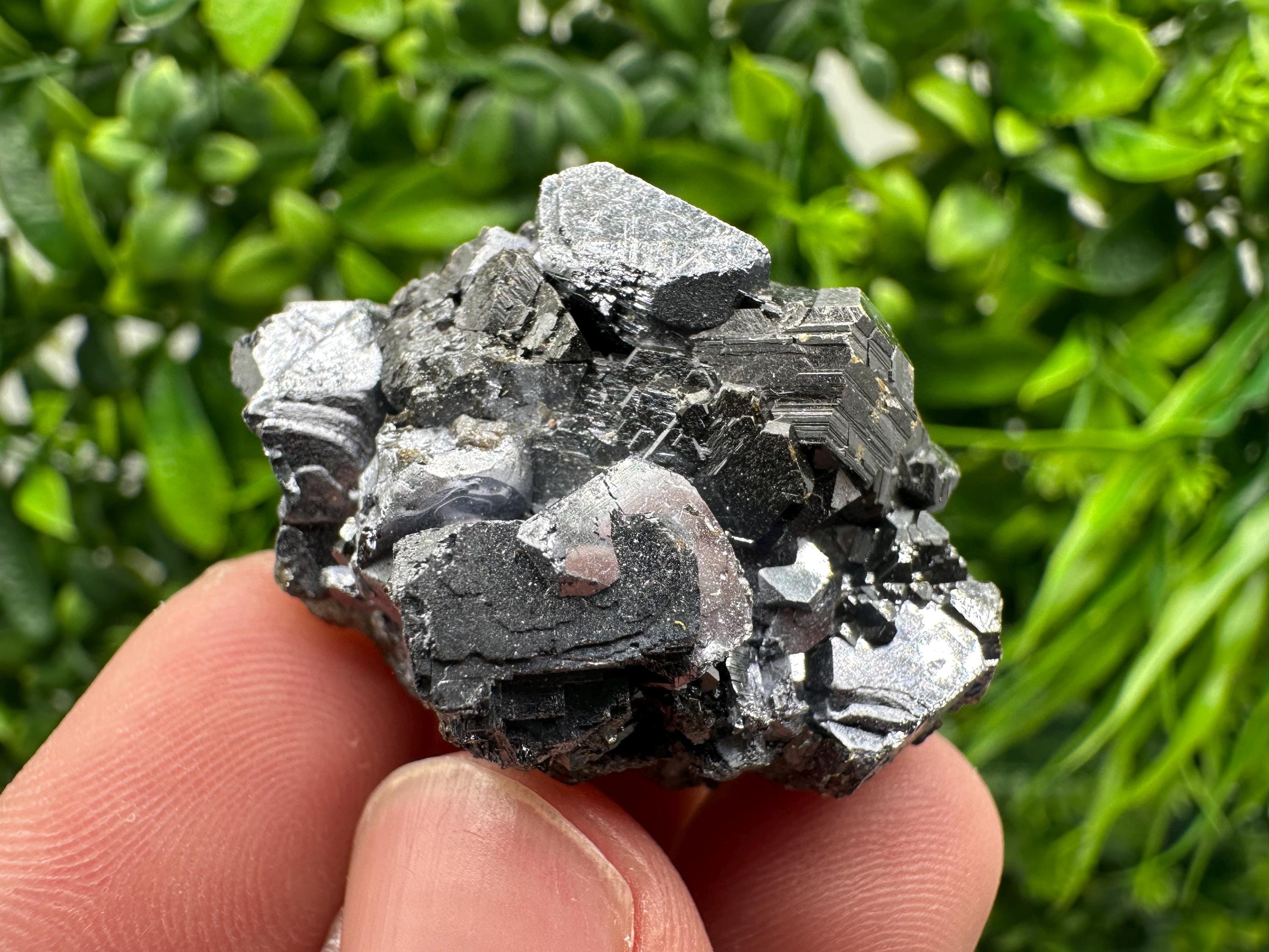 Sphalerite Galena Calcite Specimen, Borieva Mine Mineral Decor