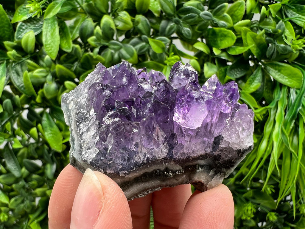 Uruguay Amethyst Crystal: Purple Quartz Phantom - Home Decor