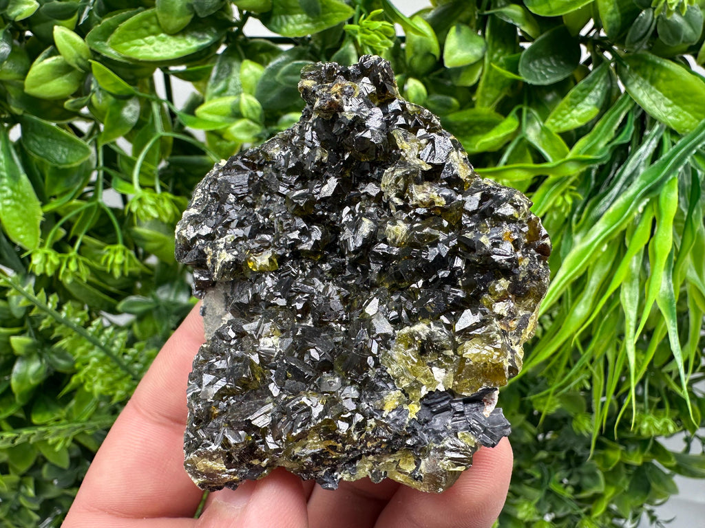 Cleiophane Sphalerite Mineral Specimen, Transparent Green Crystal