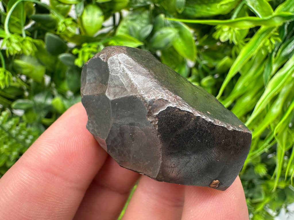 Moroccan Black Botryoidal Hematite Specimen: Chakra Reiki Crystal