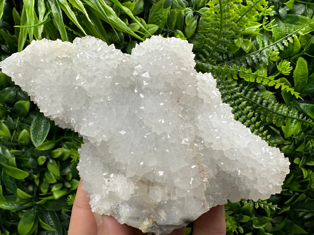 Chlorite Quartz Cluster, Chalcedony Mineral Specimen